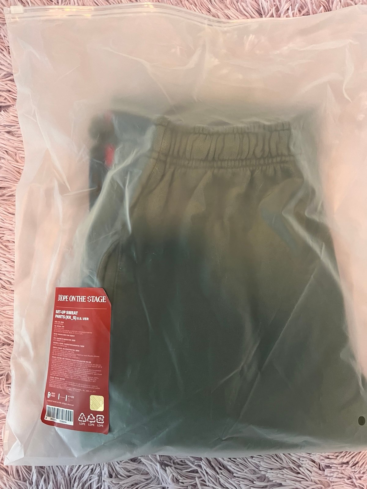 Official J-Hope Hope on Stage Tour Sweatpants