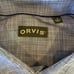 Orvis Wrinkle Free Button Down Dress Shirt Classic Houndstooth Pattern XL