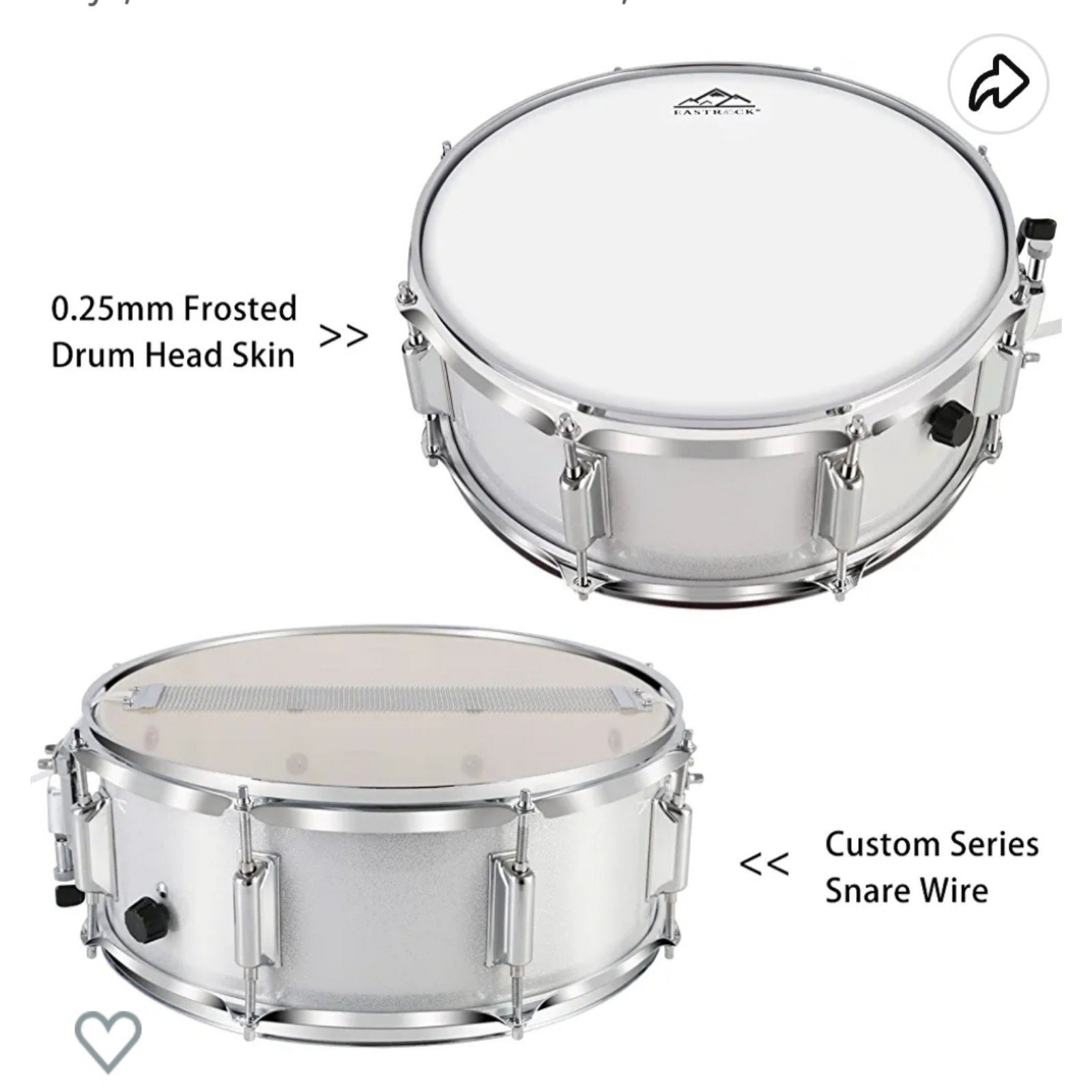 marching snare drum