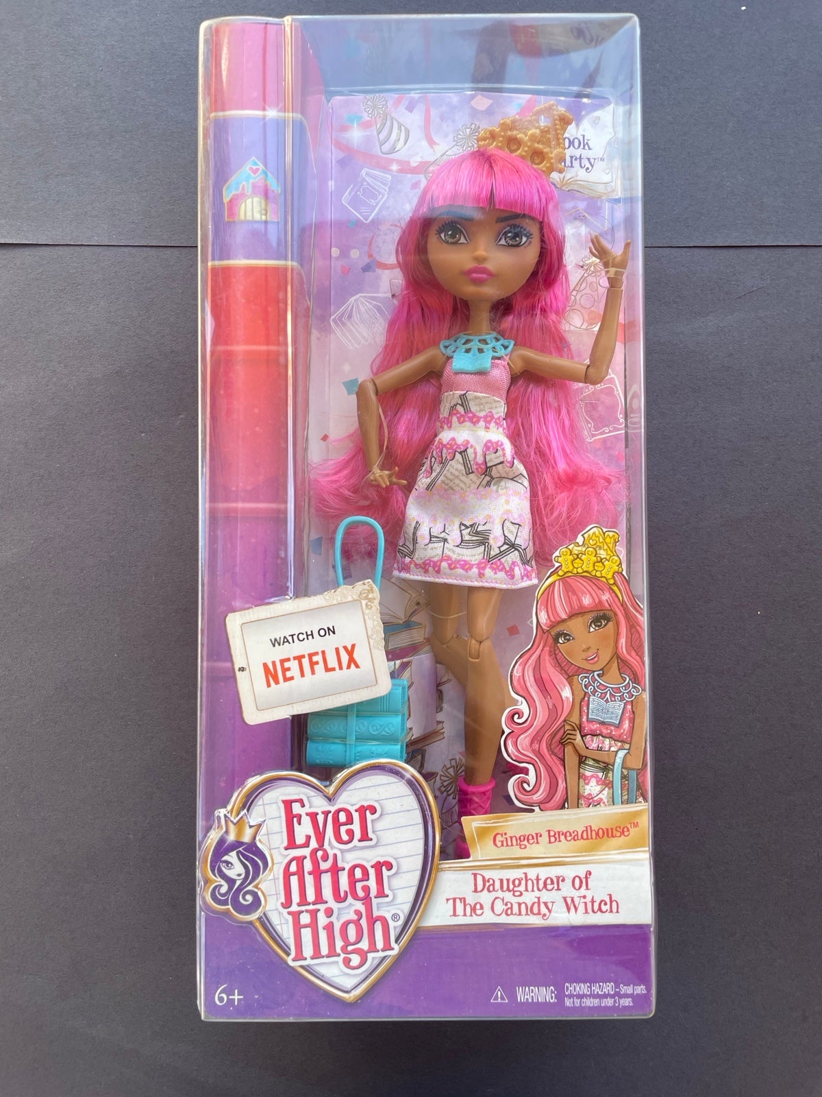 Ever After High Ginger Breadhouse Doll Book party