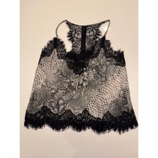 Gold Hawk Printed Lucy Cami Silk Size Small 170