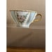 H & C Limoge France Teacup Tea Cup Floral w/ Gold Accents 8oz