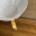H & C Limoge France Teacup Tea Cup Floral w/ Gold Accents 8oz