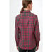 The Shirt by Rochelle Behrens Women's Exclusive Classic Red Plaid Icon Shirt L