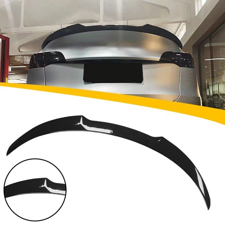 For 2020-2024 Tesla Model Y Balde Style Rear Spoiler PG Style Gloss Black Brand
