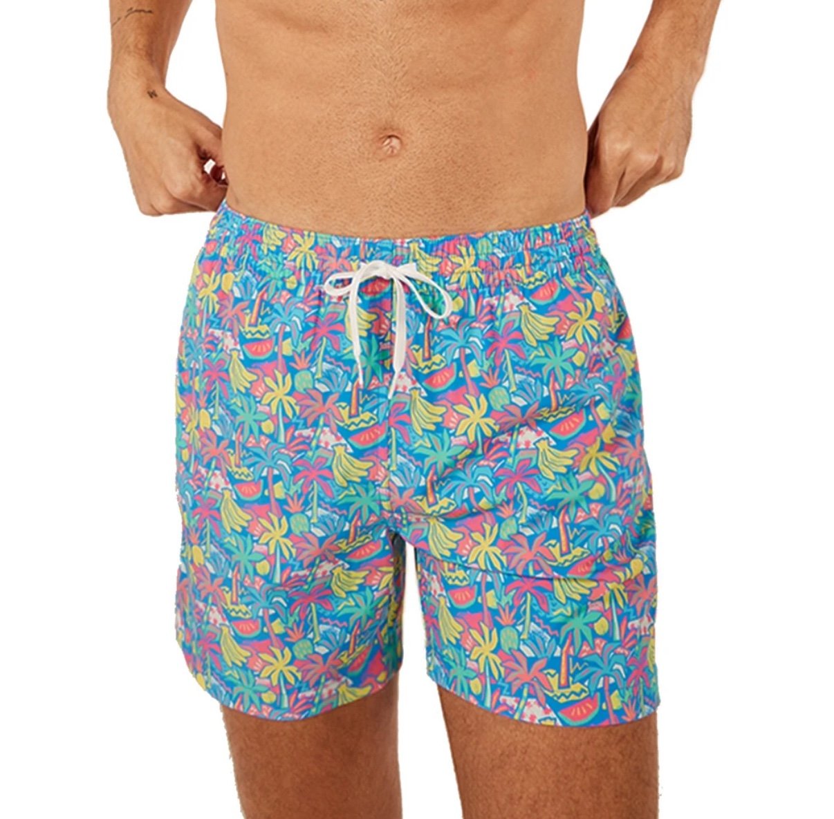 Chubbies Tropical 5.5” Lined Swim Trunks