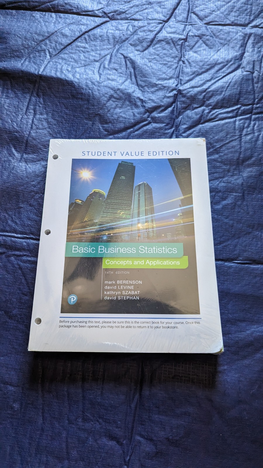 Basic Business Statistics: Concepts and Applications 14th Edition .
