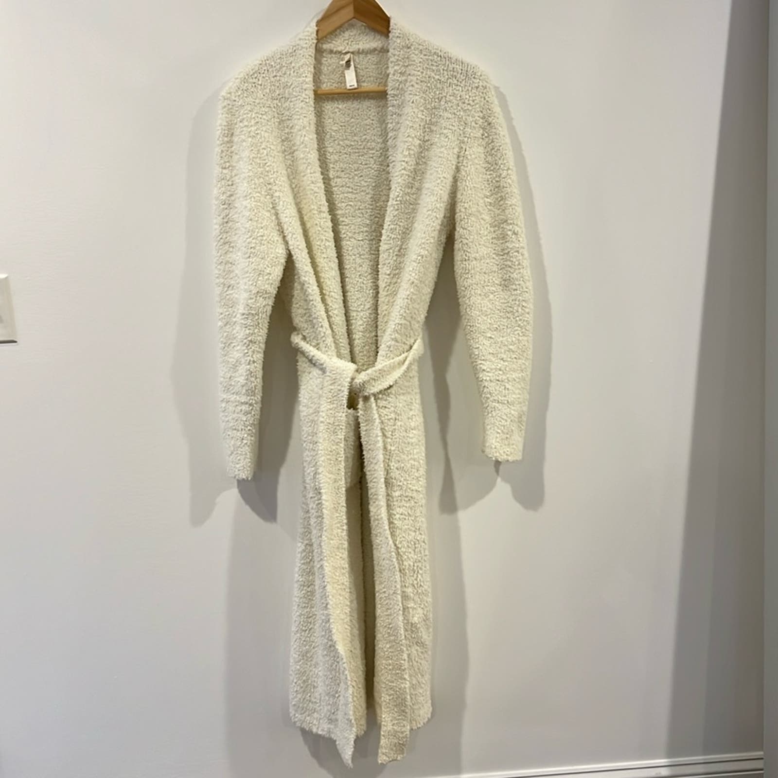 Skims Cozy Soft Bathrobe Short Cream Ivory Size XXS/XS