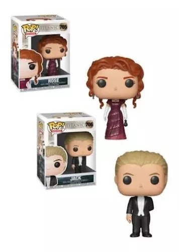 Rose #705 and Jack #706 Funko Pop