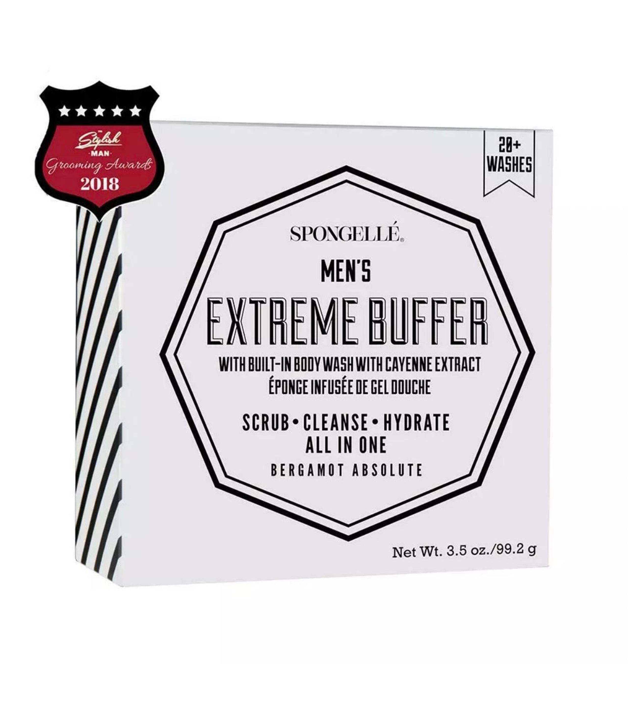 Spongelle Mens Extreme Buffer Body Wash