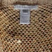 DESING HISTORY Shrug Gold Sequins Cropped Crochet Vest Size S