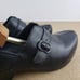 Dansko Tamara Black Leather Clogs Women EUR 41