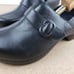 Dansko Tamara Black Leather Clogs Women EUR 41