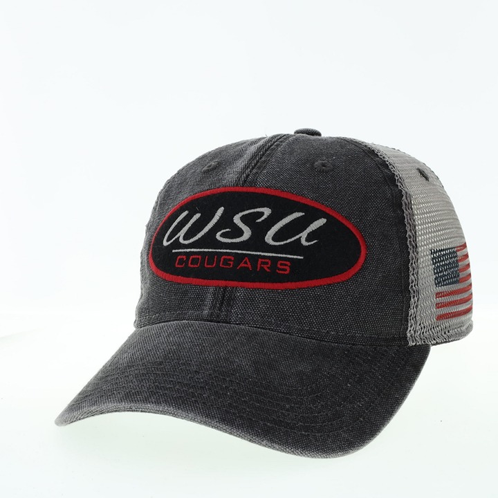 NWT WSU Cougars Adjustable Trucker Hat
