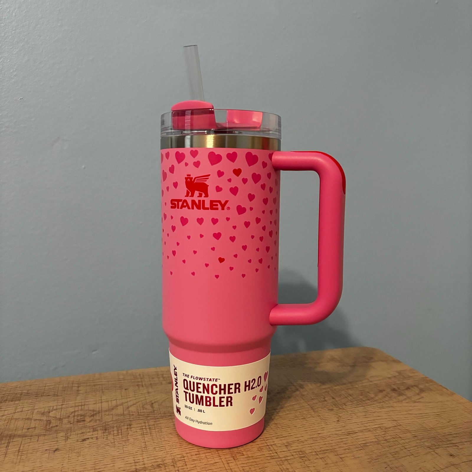 Stanley Valentines Day Tumbler New