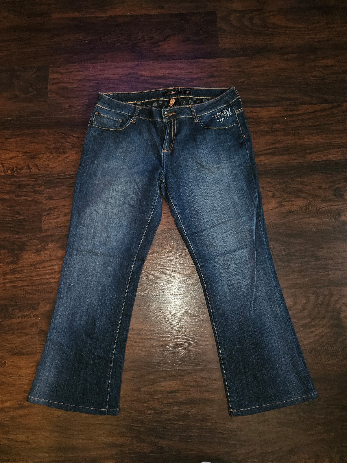 Vintage Ed Hardy Woman's Jean's Boot Cut