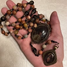 Our lady of sorrows medieval antique style chaplet