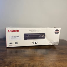 Genuine OEM Canon 137 Black Toner Cartridge 9435B001 IN FACTORY-SEALED BOX NIB