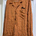 Rhude Orange Polka Dot Long Sleeve Shirt Moonlight Madness