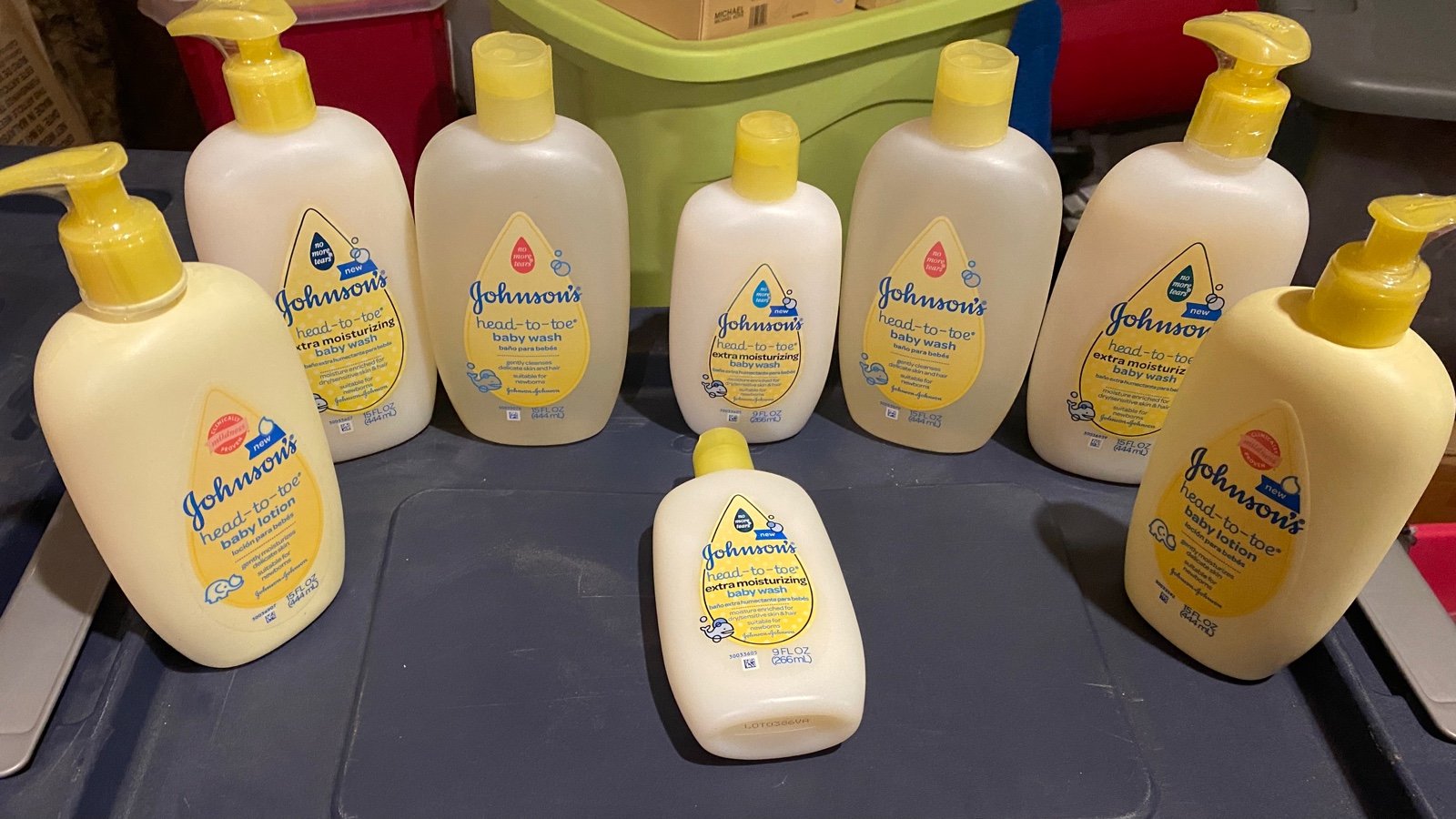 Johnson and Johnson bath