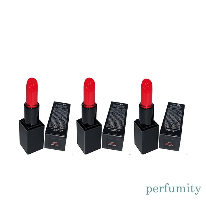 Lot of 3 TOM FORD Lip Color # FF02 FABULOUS - 0.1 oz / 3 g - NEW IN BOX
