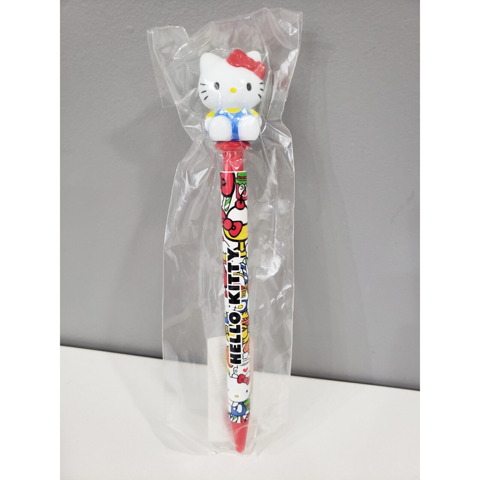 RARE 2012 Hello Kitty Side Retractable Ballpoint Pen Click School Supply