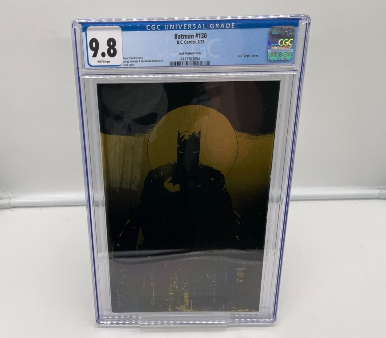 Batman #130 CGC 9.8 Jock 1:50 Gold Foil Variant Chip Zdarszky DC Comics 2023