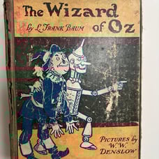 Antique copy of The Wizard of Oz