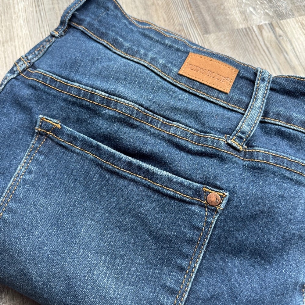 Judy Blue Skinny Fit Women's 20W Blue Jeans Dark Wash
