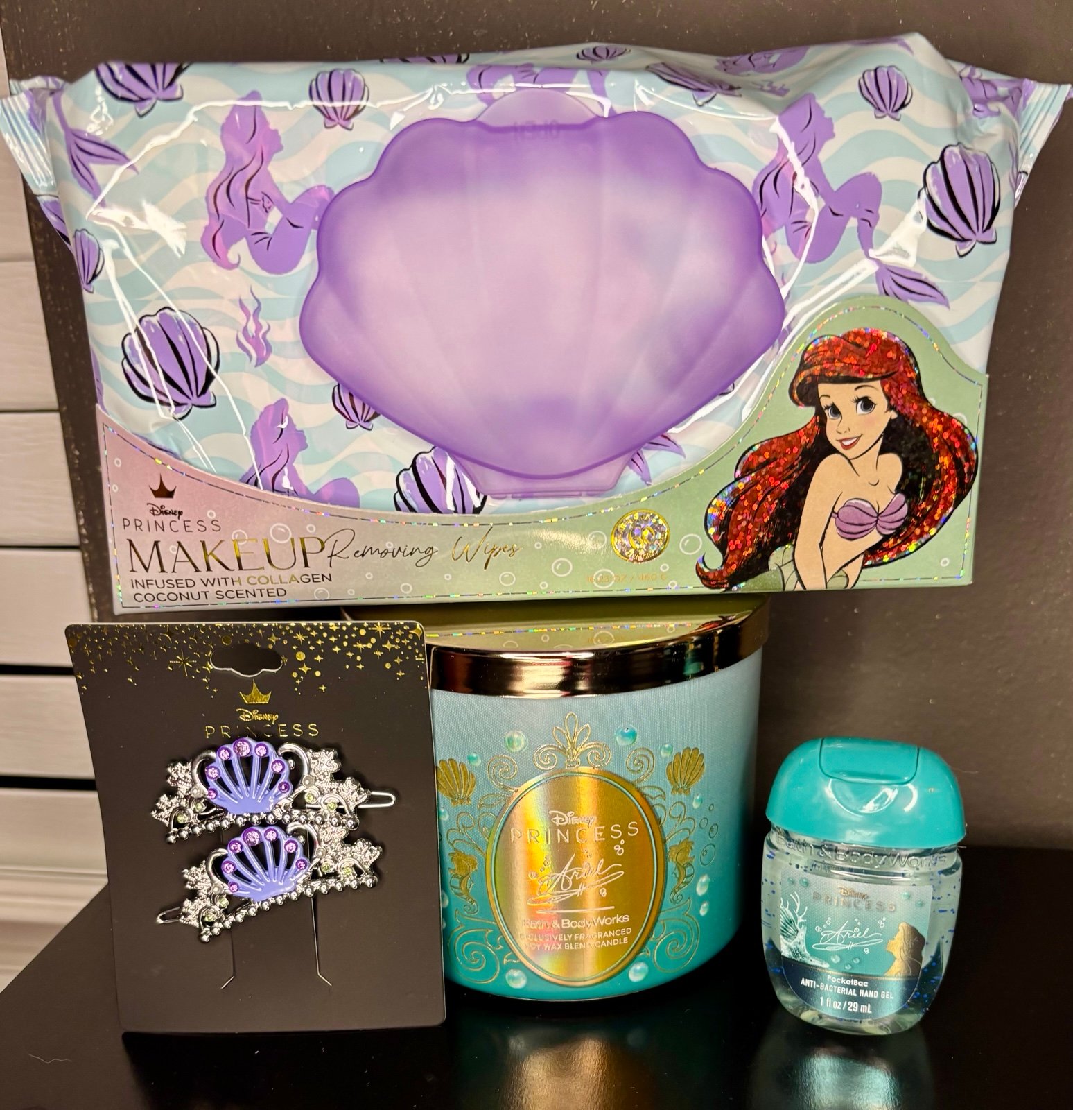 Disney ARIEL Princess Bath & Body Works Set !