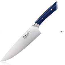 Cangshan HANDCRAFTED 8-inch Chef's Knife, Swedish Steel Navy BLUE