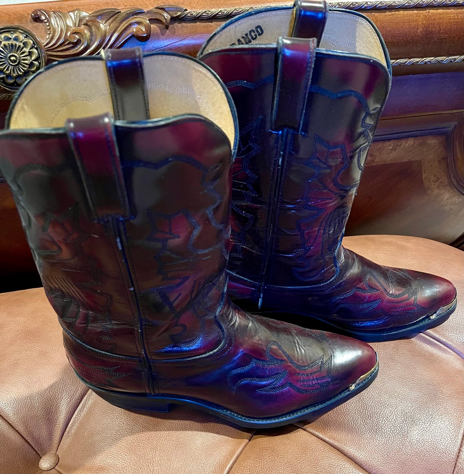 Durango leather men cowboy Boots Sz. 12