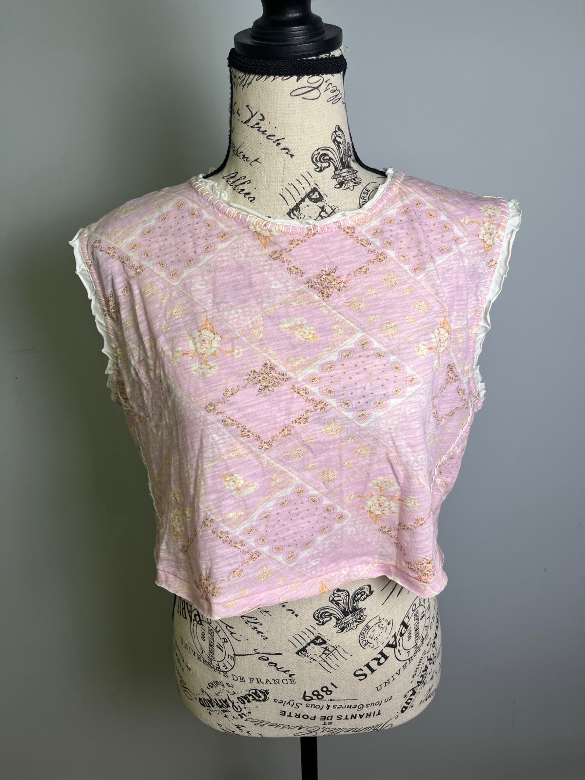 LoveShackFancy ismay top pop of pink nwt size L