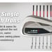 Integra iWin Single Length 37 Iron Set - Set of 7 - Right Handed - One Length