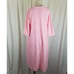 Vanity Fair Midi House Dress Robe Womens M Vintage Mid Century 60s 3/4 Sleeves