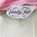 Vanity Fair Midi House Dress Robe Womens M Vintage Mid Century 60s 3/4 Sleeves