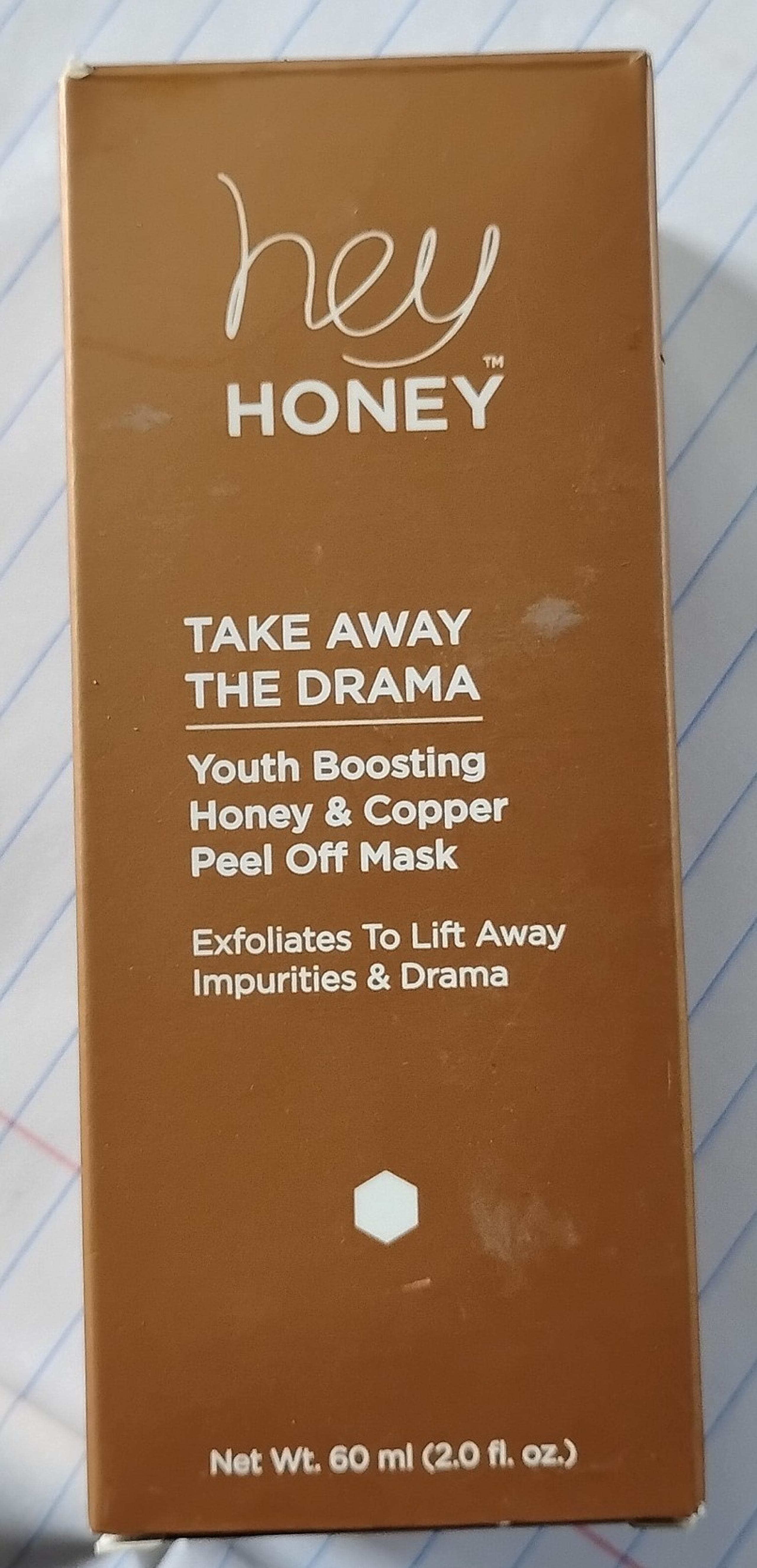 Peel away Honey and Copper Peeling Mask