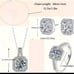 Rhinestone Costume Jewelry set Earrings Necklace Pendant Ring