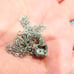 Rhinestone Costume Jewelry set Earrings Necklace Pendant Ring