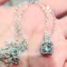 Rhinestone Costume Jewelry set Earrings Necklace Pendant Ring