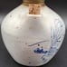 Vintage Signed Pottery Jug Oil Lamp With Winter Barn Scene