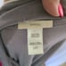 Eberjey Gray Long Sleeve Button Front Pajama Top Size L