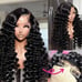 28 Inch Loose Curly Wave Lace Front Wig