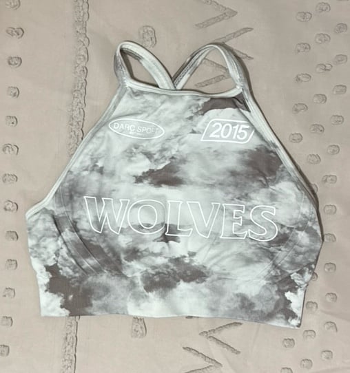 Dark sports sports bra (medium)
