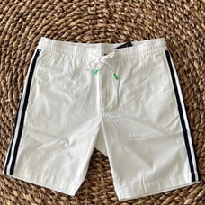 Psycho Bunny ~ Mens Oxwick Shorts ~ “WHITE”
