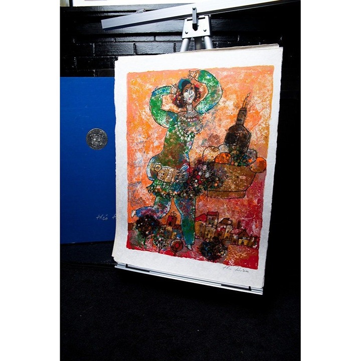 THEO TOBIASSE #11 Lithograph Song Of Songs Of King Solomon Portfolio LXXIIC