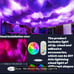 RGB LED Cloud Light Kit 5m - Music Sync, Multicolor Changing Strip Lights, USB P