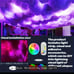 RGB LED Cloud Light Kit 5m - Music Sync, Multicolor Changing Strip Lights, USB P