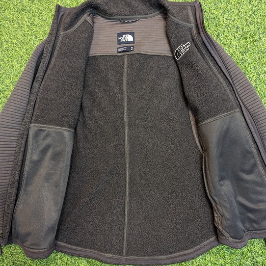 The North Face Sweater Women´s Medium Full Zip India Slim Fleece Pockets Ribbed aYgxvycWc