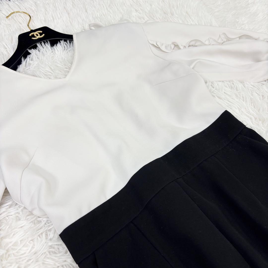 Borders at Balcony Sabrina Jumpsuit, All-in-One, Frill Overalls